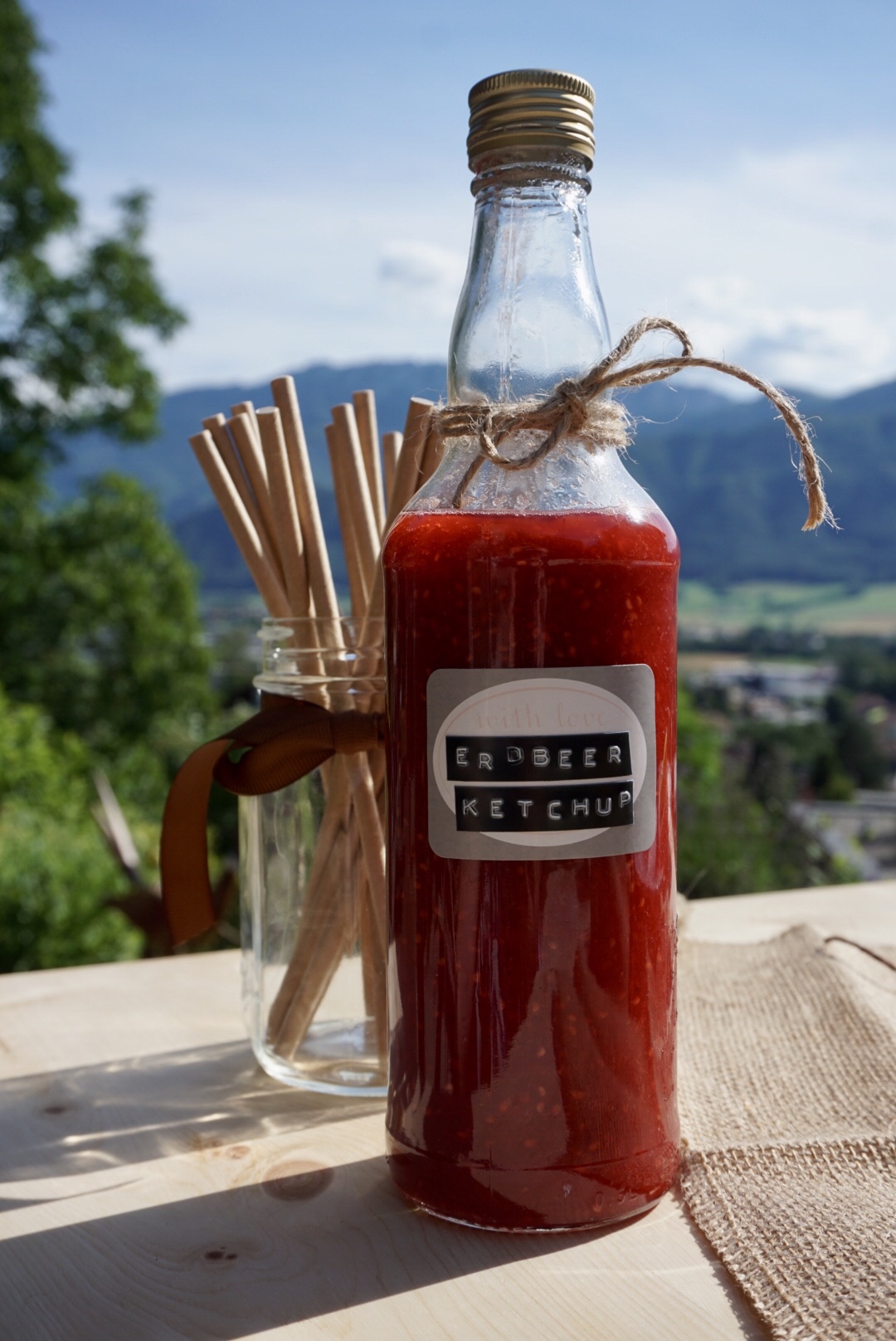 Erdbeerketchup – sabrinakocht Erdbeerketchup – sabrinakocht